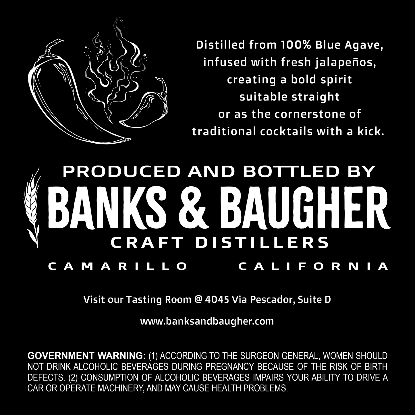 Fuego Blanco Jalapeño Agave