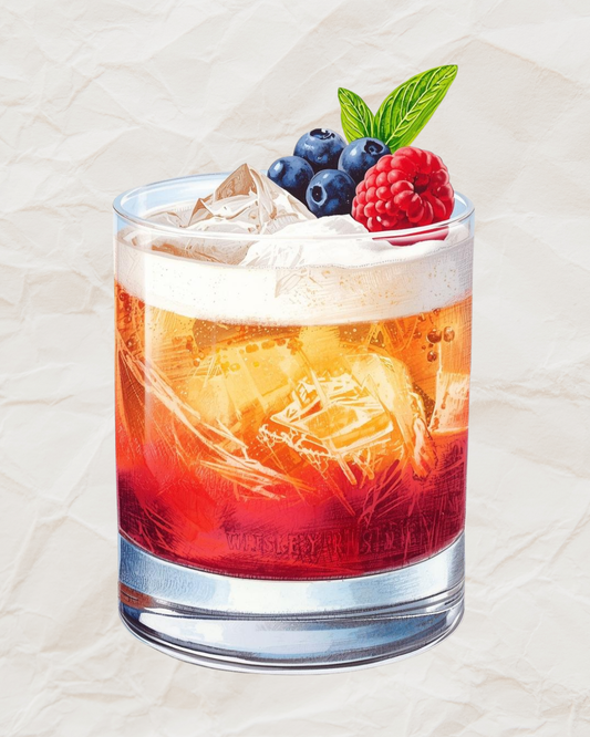 Berry Whiskey Sour
