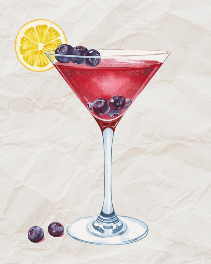 Blueberry Lemon Drop