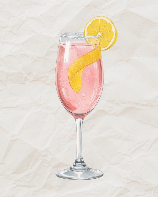 Pink French 75