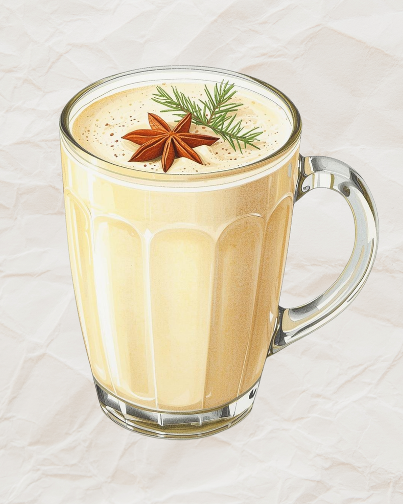 Spiked and Spiced Eggnog
