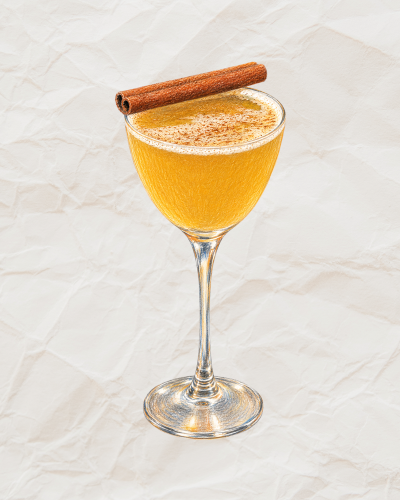 Apple Cider Whiskey Sour