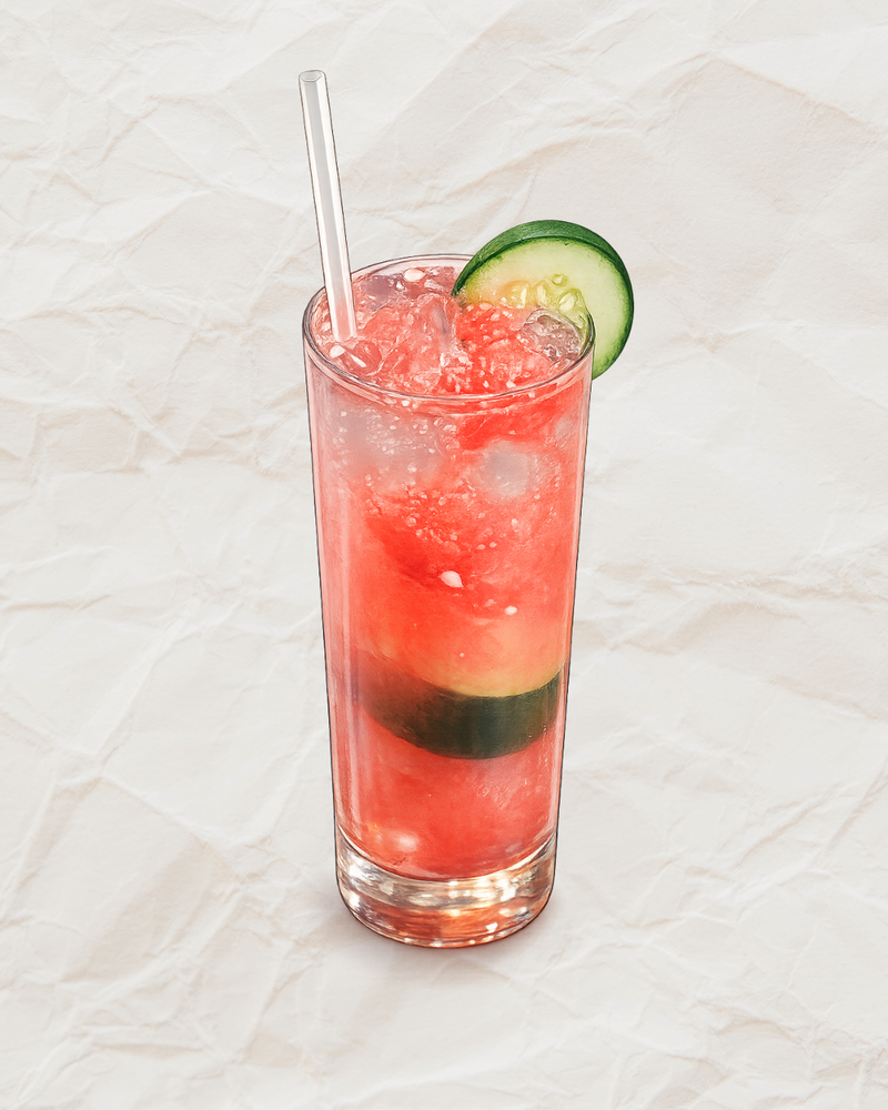 Watermelon Cucumber Fizz