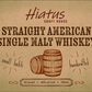 Straight American Single Malt Whiskey