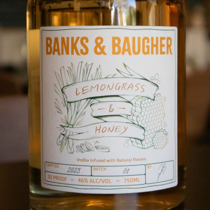 Lemongrass & Honey Vodka