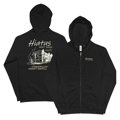 Camarillo's Craft Disilltery Fleece Zip Up Hoodie (Unisex)